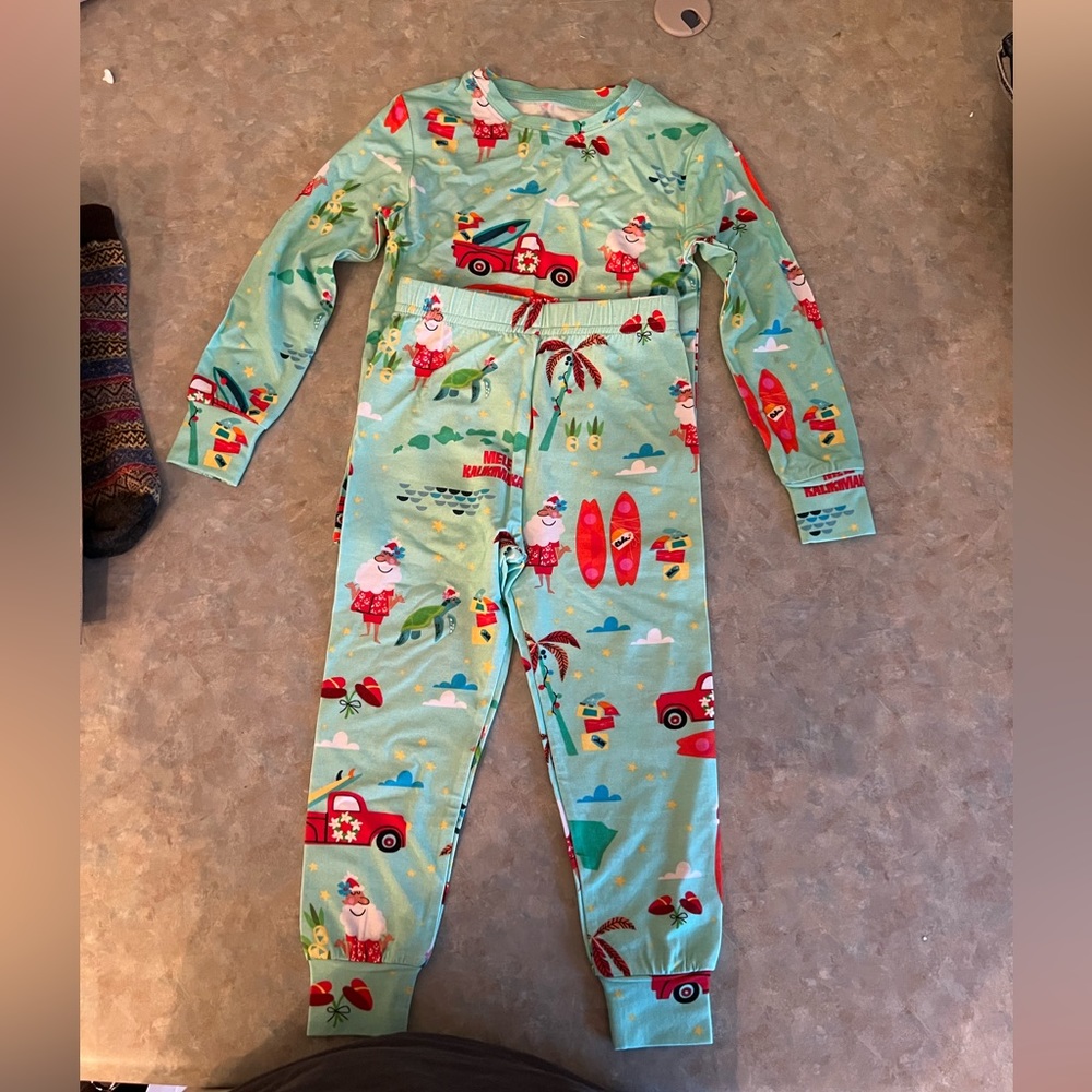 CocoMoon Christmas Pajama Set. Never Worn.